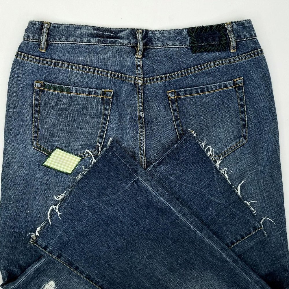 Tommy Hilfiger Jeans Flare Wide Leg 2005 Cut Off - Picture 4 of 12